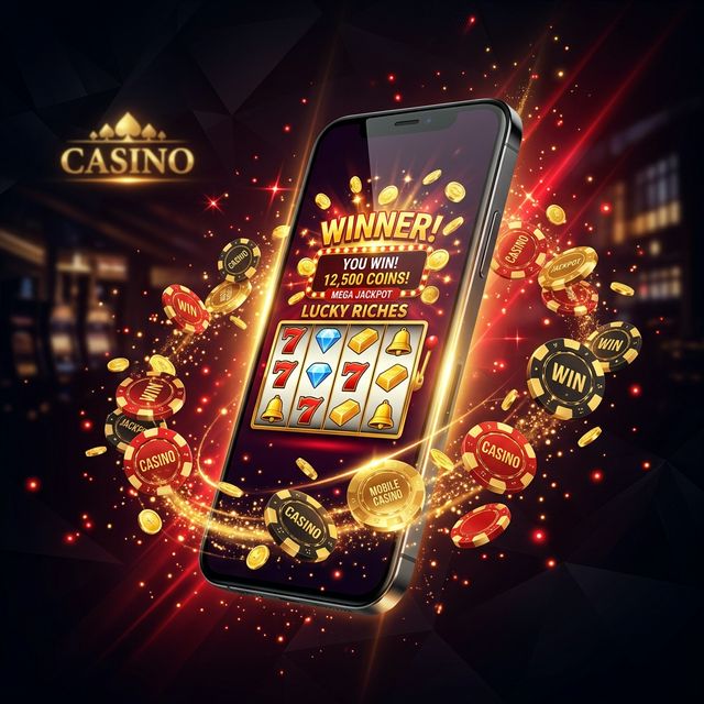 Roostino Mobile Casino auf Smartphone